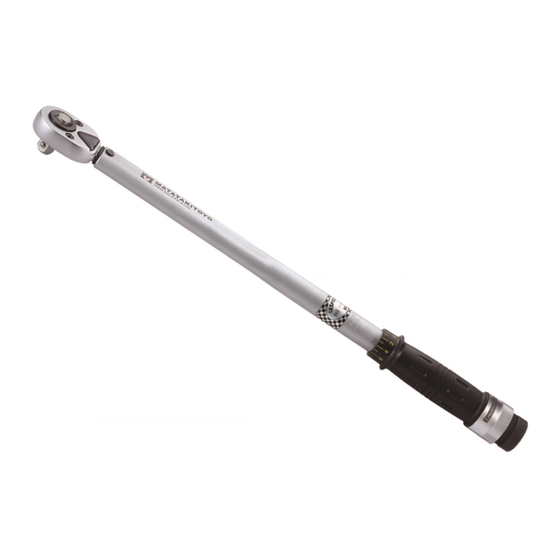 Matatakitoyo Torque Tools IPR Operation Manual