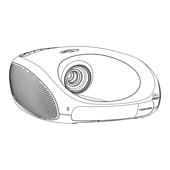 Toshiba TDP ET20/U Manuals