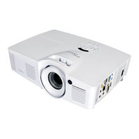 Optoma X416 User Manual