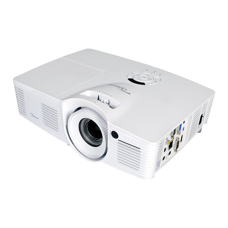 Optoma X416 User Manual
