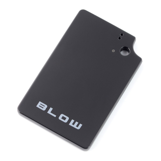 Blow BL012 User Manual