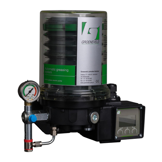 Groeneveld EcoPlus User Instruction