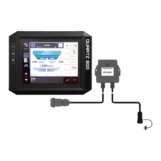 Sulky Burel DX ISOBUS Technician's Operating Manual