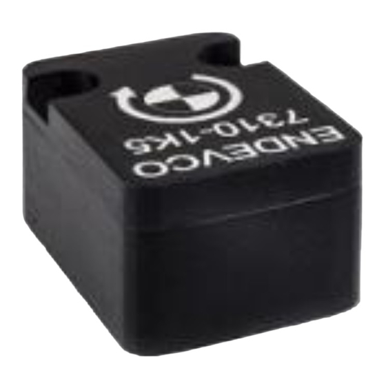 User Manuals: ENDEVCO 7310A Angular Rate Sensor