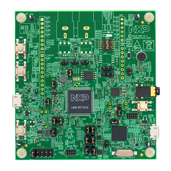 NXP Semiconductors i.MX RT1015 EVK Quick Start Manual