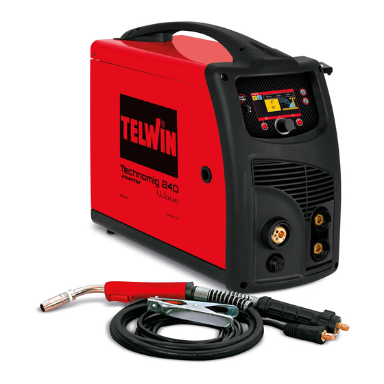 Telwin TECHNOMIG 240 WAVE Manuals