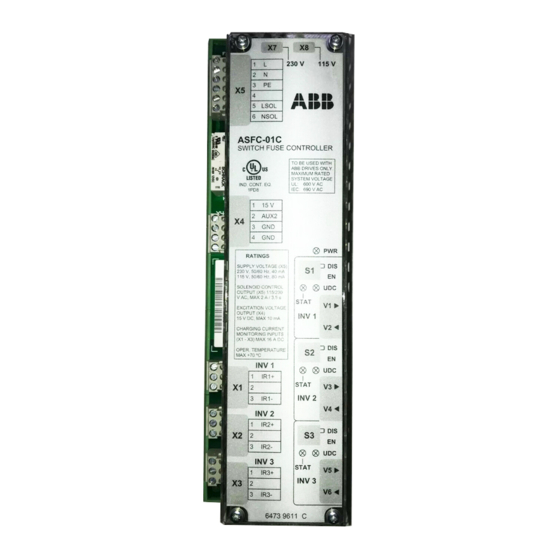 ABB ACS800 Multidrive Manuals