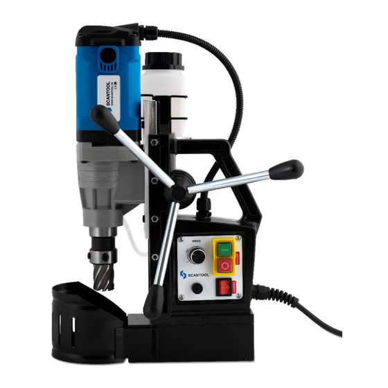 User Manuals: Scantool MB-35 Magnetic Drilling Machine