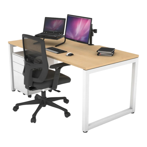 Jason.L Quadro Loop Desk Assembly Instructions Manual