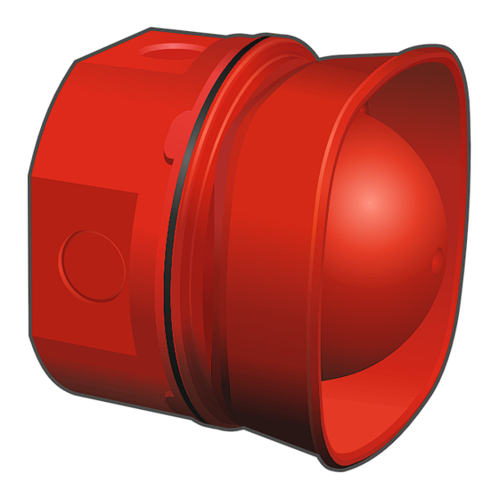 User Manuals: Satel ACSP SPP-401 Fire Alarm Sounder