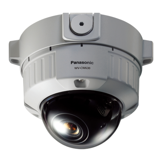 i-PRO WV-CW630S Installation Manual