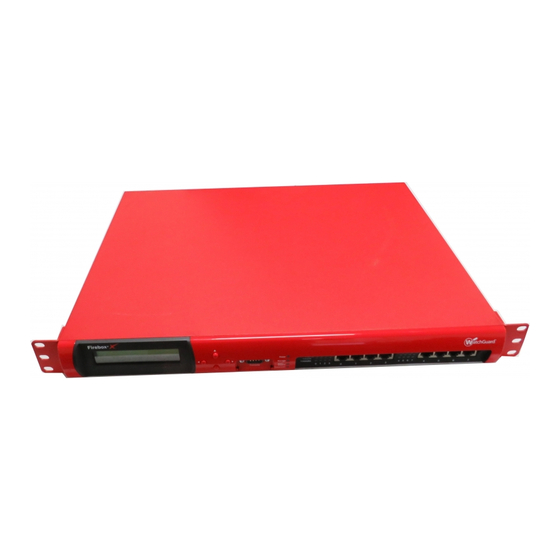 Watchguard Firebox X5500E Reference Manual