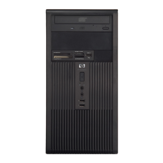 HP dx2200 - Microtower PC Manuals