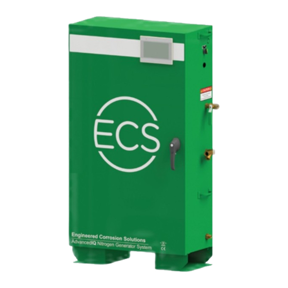 ECS ADVANCEDIQ AG-6500/11000 INSTALLATION & OPERATION MANUAL Pdf