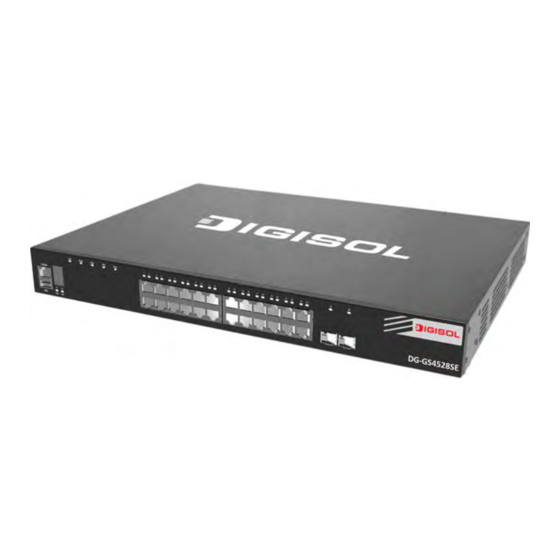 Digisol DG-GS4528SE Management Manual
