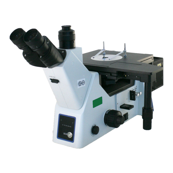 Fein Optic Mi50 Metallurgical Microscope Manuals