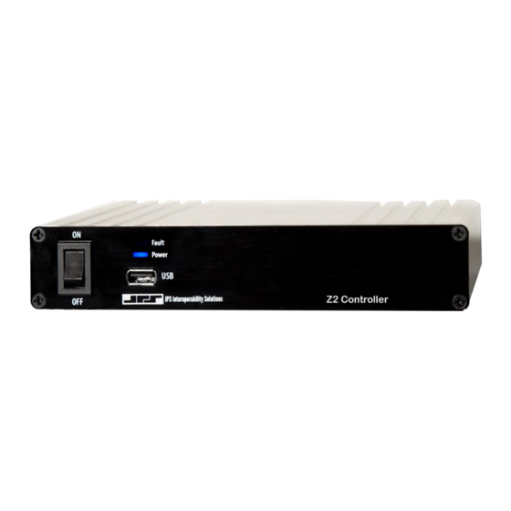 JPS Z2 Controller Installation And Operation Manual