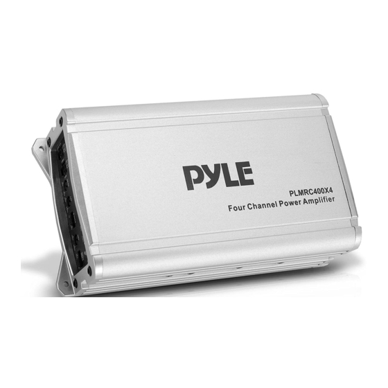 Pyle PLMRC400X4 User Manual