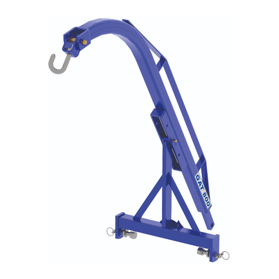 Tatu Marchesan GAT 800 Operator's Manual