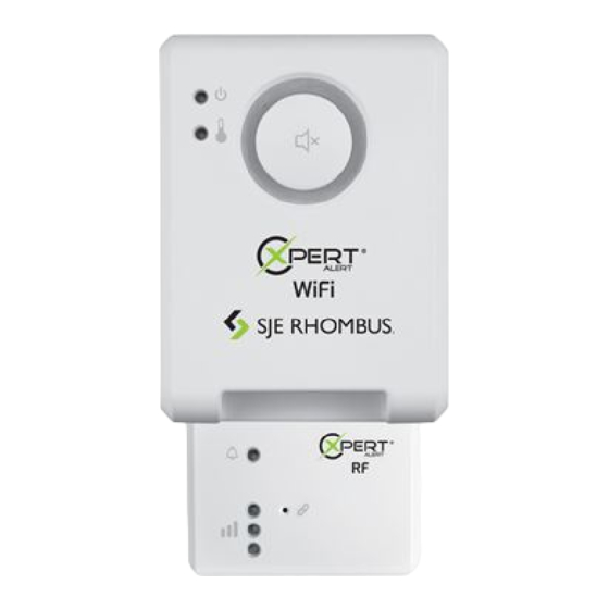 SJE Rhombus Xpert Alert Quick Start Manual