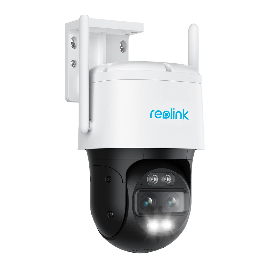 Reolink TrackMix WiFi - 4K Dual-Lens PTZ Camera Manual | ManualsLib