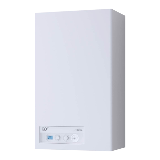Sime GO 18 BF User, Installation And Servicing Instructions