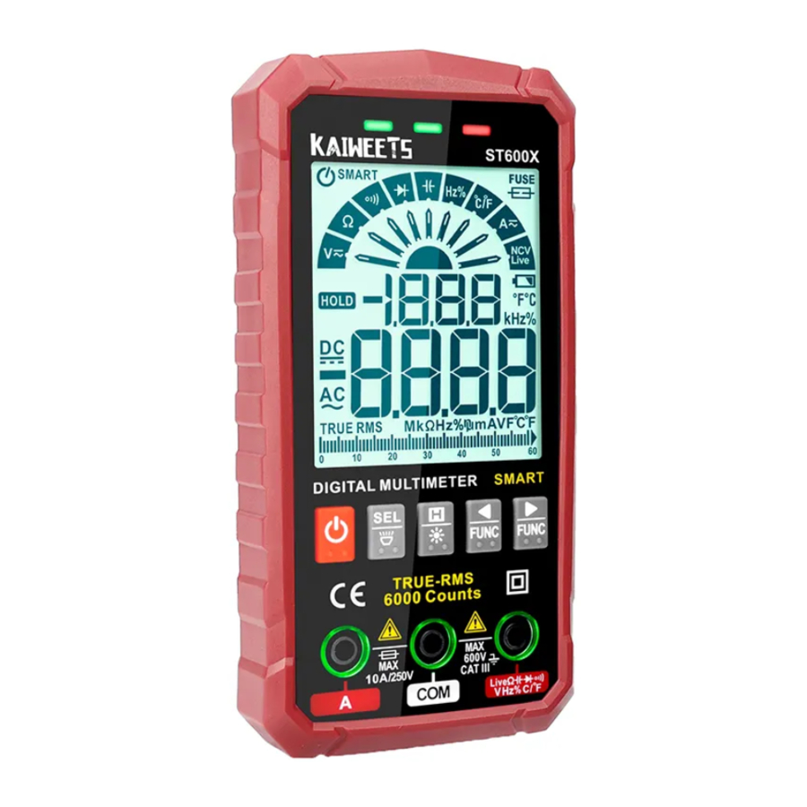 KAIWEETS ST600X, ST600Y - Smart Digital Multimeter Manual