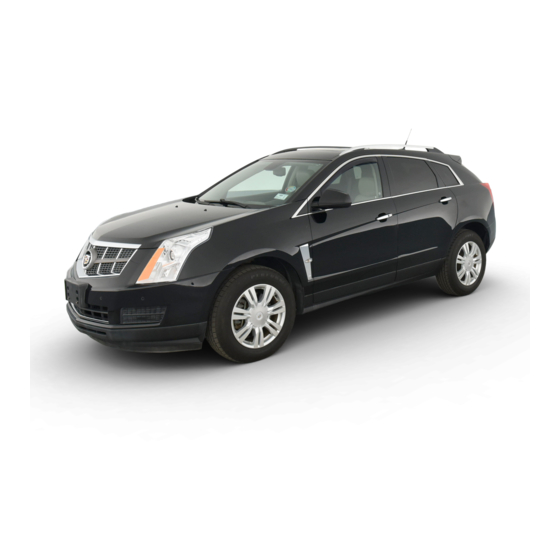 Cadillac SRX Owner's Manual