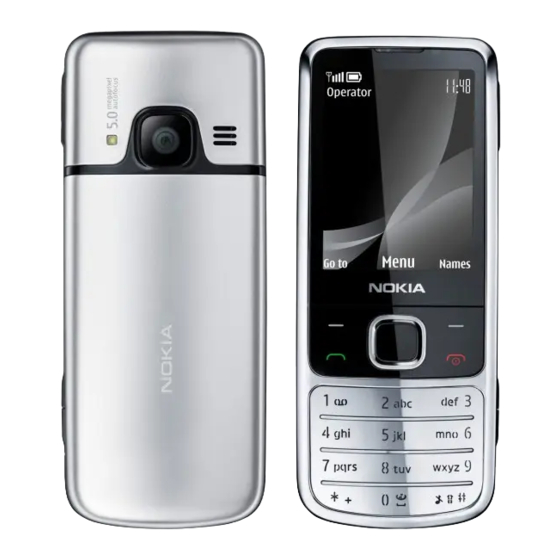 Nokia 6700 classic User Manual