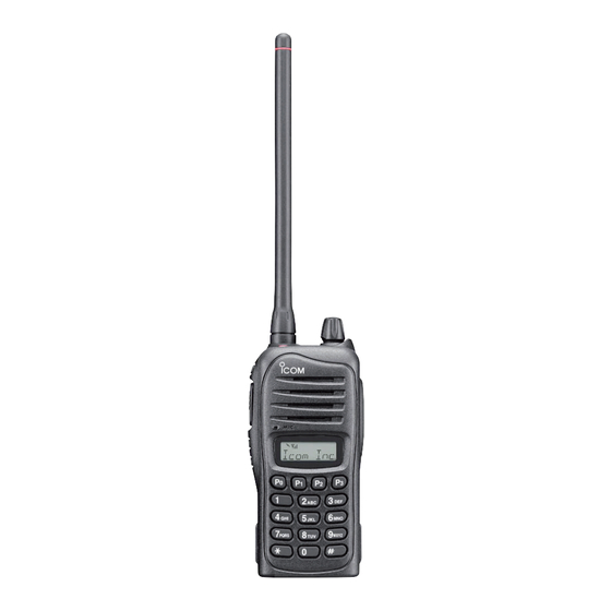 Icom IC-F3021T Service Manual