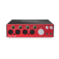 Focusrite Clarett 4Pre USB User Manual