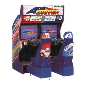 NAMCO Ace Driver Victory Lap Operator's Manual