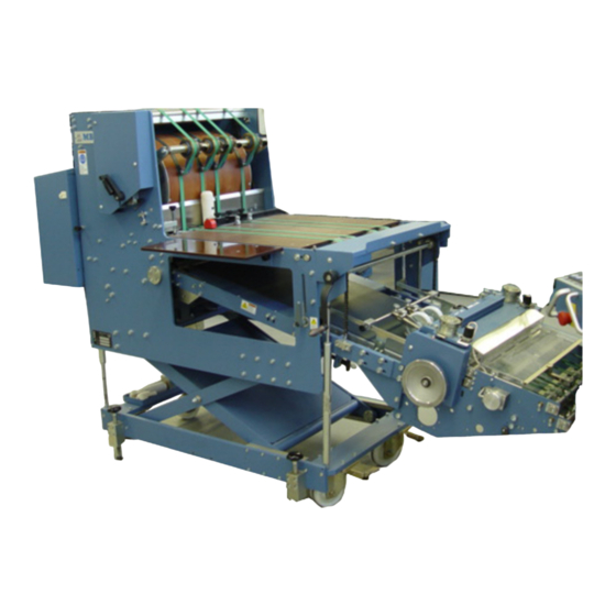 MBO SBAP 46-ME Vertical Stacker Delivery Manuals