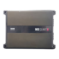 Mb Quart MB QUART Nano NSC 2100 Installation Manual