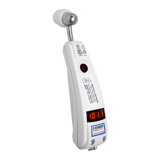 Exergen TemporalScanner TAT-5000S-EC Series Operation Manual