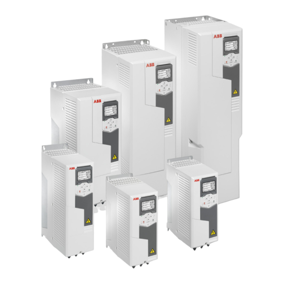ABB ACS580-01 Quick Installation And Start-Up Manual