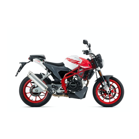 SWM VAREZ 125 Manual, Operation, Maintenance