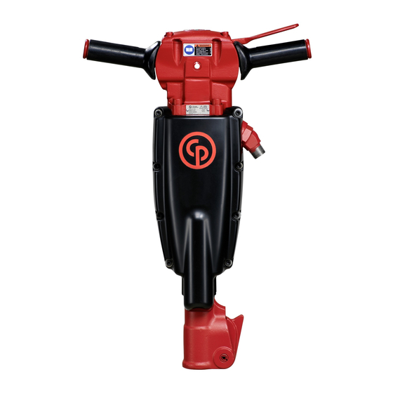 Chicago Pneumatic CP 1210 Safety And Operating Instructions Manual