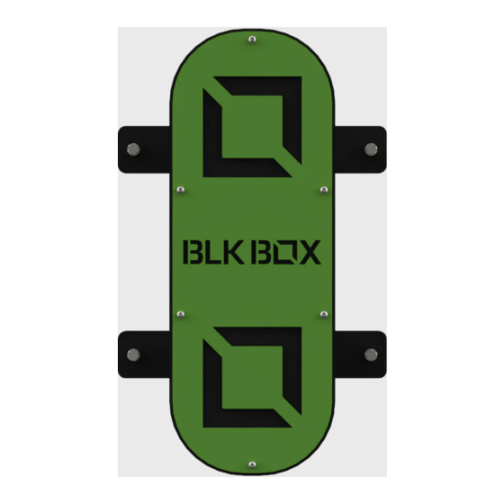 BLK BOX 21-0208 Owner's Manual & Quick Start Manual