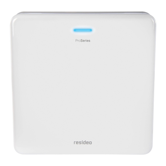 resideo PROHP-EU Series Quick Manual