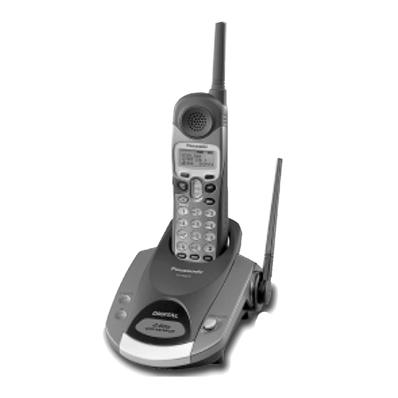Panasonic KXTG2216FV - 2.4 GHZ DIGITAL PHON Manuals