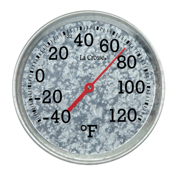 La Crosse 104-2822 User Manual