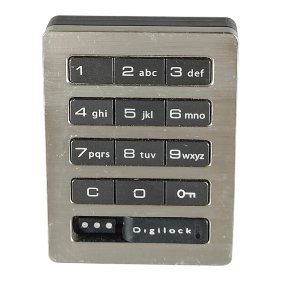 Digilock LOCKUP E Product Manual