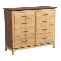 Whittier Wood Furniture Addison 1236DUET Series Assembly Instructions Manual