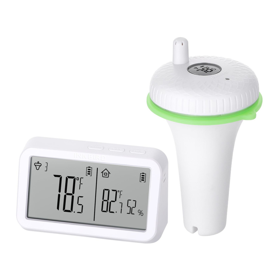 INKBIRD IBS-M2 - Wireless Pool Thermometer Manual