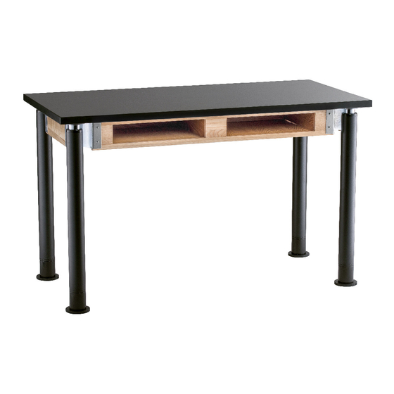 National Public Seating SLT4 Series Assembly Instructions