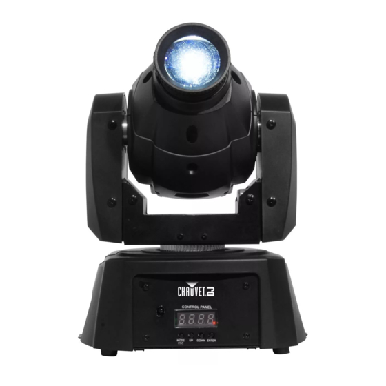 Chauvet Intimidator Spot 100 IRC Manuals