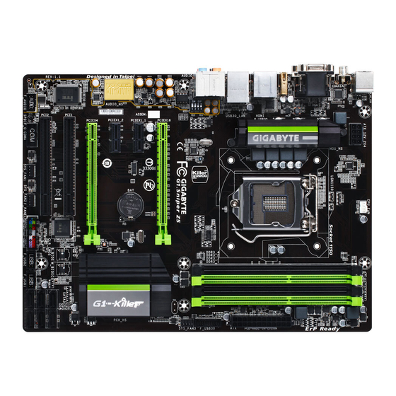 Gigabyte G1.Sniper Z5 User Manual
