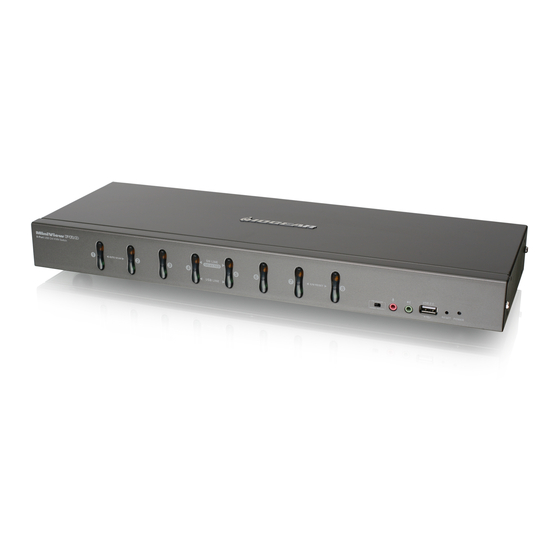 IOGear 8-Port DVI KVMP Switch Manuals