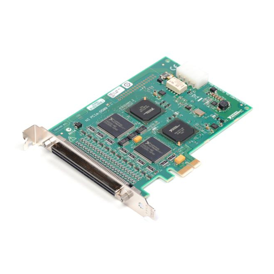 National Instruments PCI-6509 User Manual